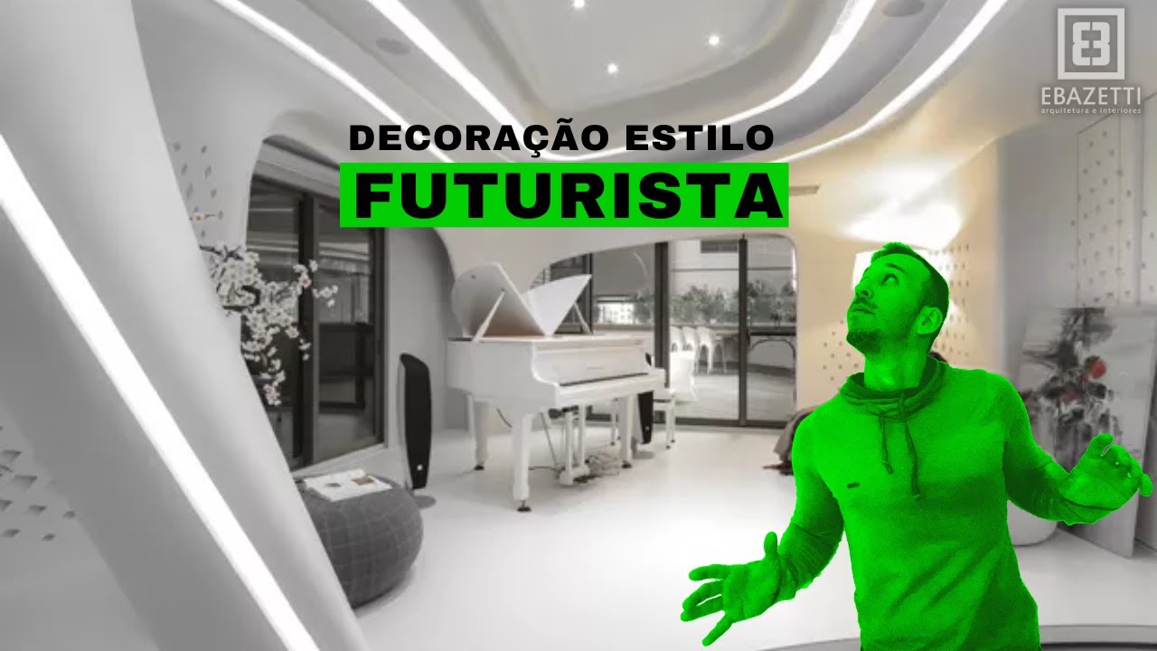Decoração com estilo Futurista
