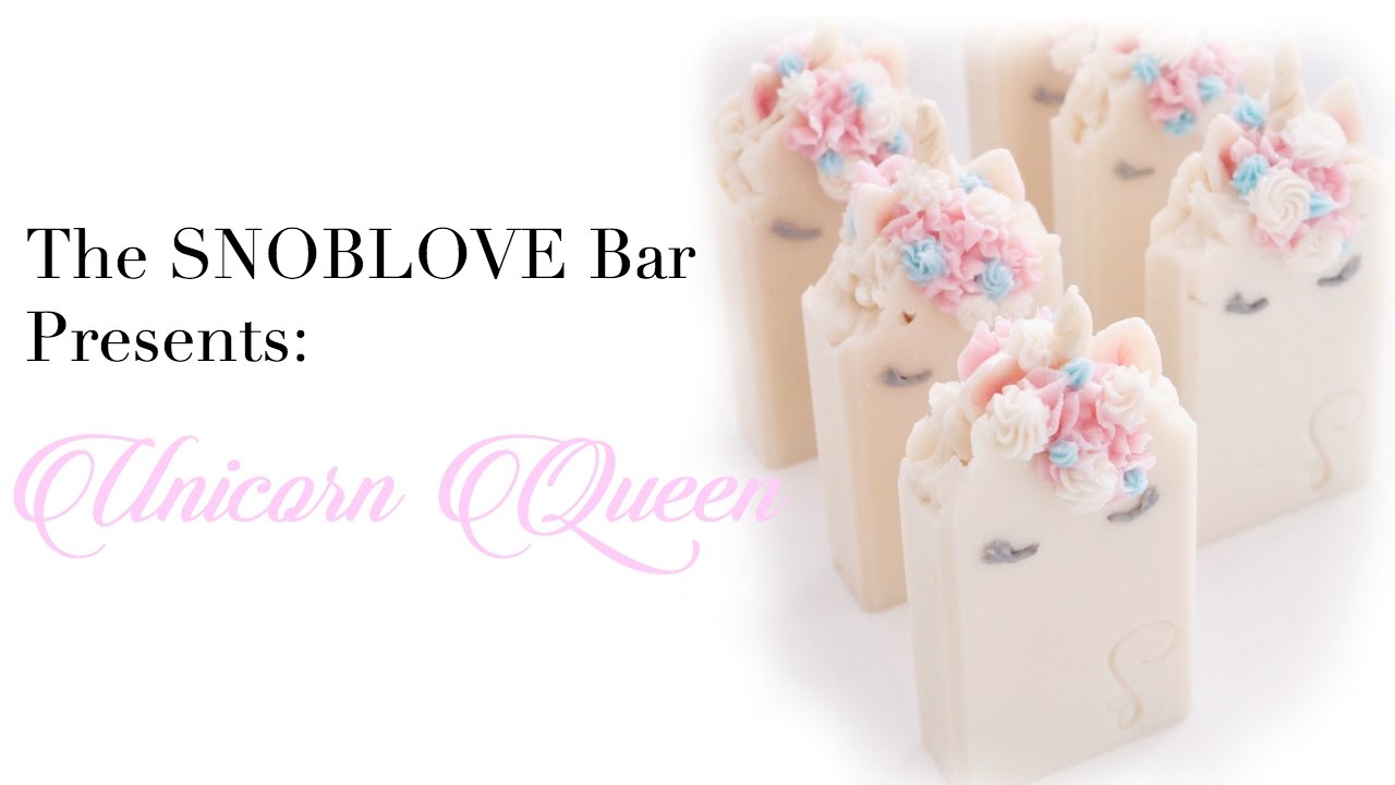 The Making of Unicorn Queen a Cold Process Soap