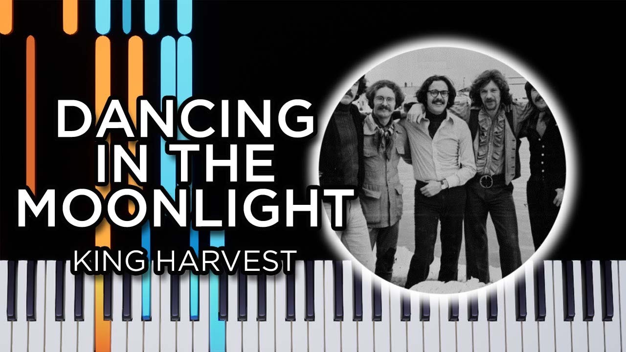 Dancing in the Moonlight (King Harvest) - Piano tutorial