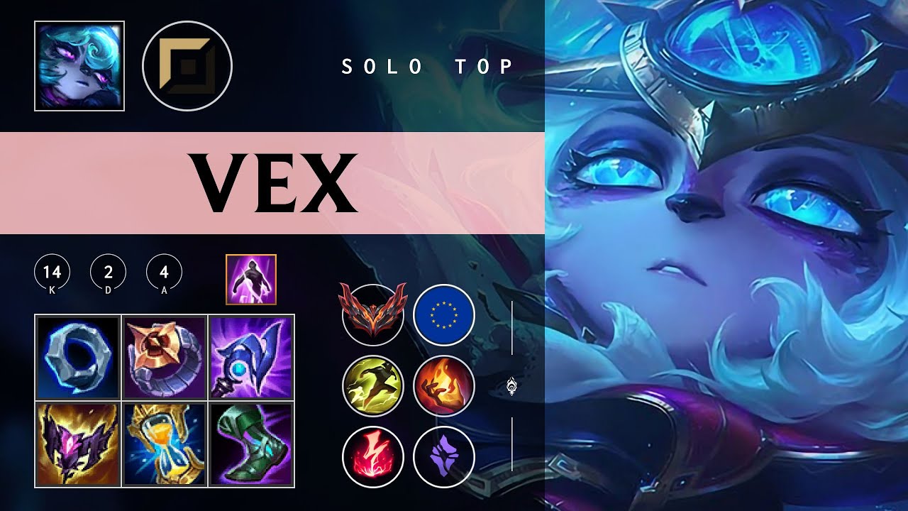 Vex Top vs Fiora - EUW Grandmaster Patch 26.01