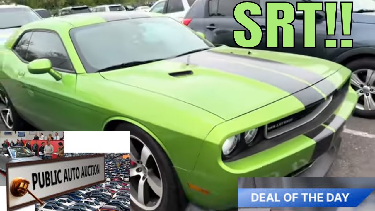 Crazy Cheap Challenger SRT At Carriage Trade Public Auto Auction!