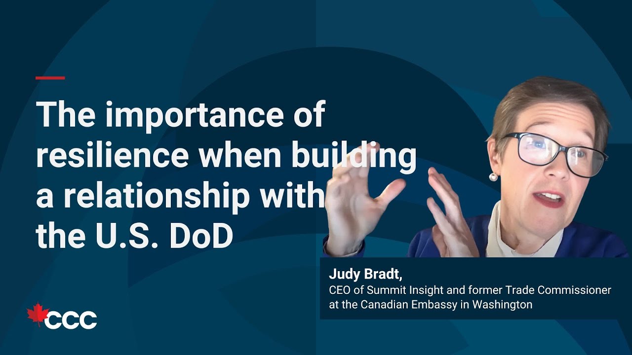 The importance of resilience when building a relationship with #usdod