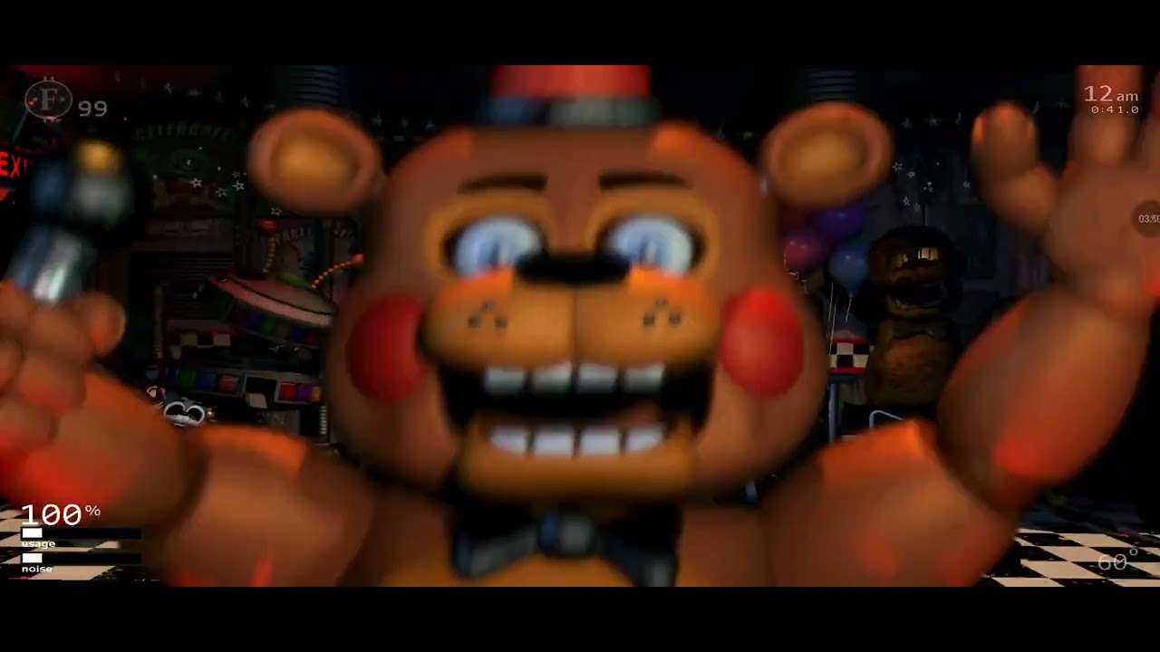Jugando Five Night's at Freddy's(UCN animatr&oacute;nicos de Fnaf 2)