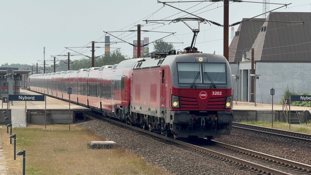 Test kørsel med Talgo, EB doble traktion. InterCity simulering. 
