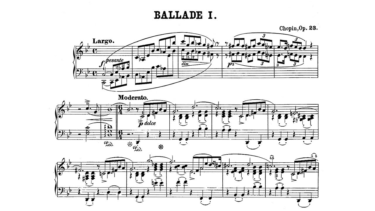 Chopin / Xenia Prochorowa, 1955: Ballade No. 1 in G Minor Op. 23 - Haydn Society HS 9047