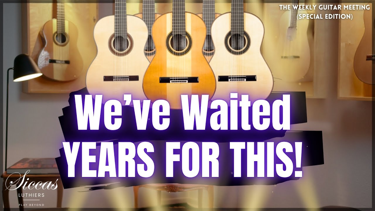 BEST GUITARS UNDER 3000&euro; | Launching our OWN BRAND - Siccas Luthiers!