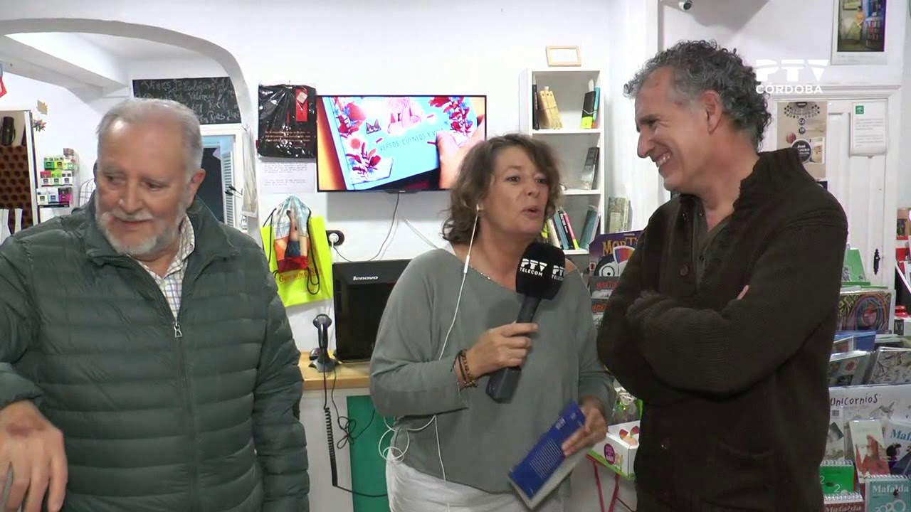 Juan Manuel Aragüés y Julio Anguita, en La República de las Letras