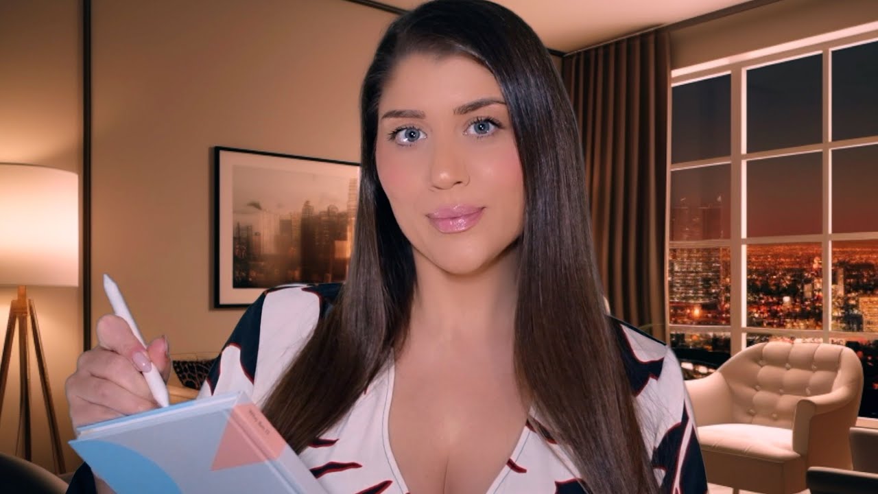 ASMR RP | Therapist Asks You Very Personal Questions (Writing Sounds)