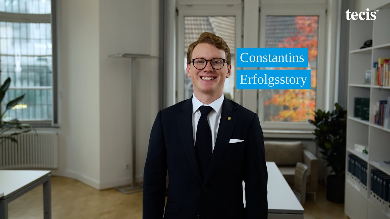 Constantin Schwarz' Erfolgsstory | tecis