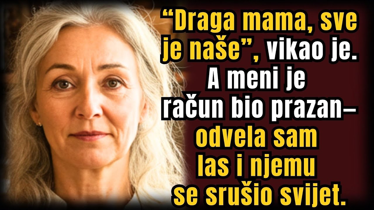 Sin mi viknuo: “Mama, uzimamo sve!” — ali računi su već bili prazni, svijet mu se srušio