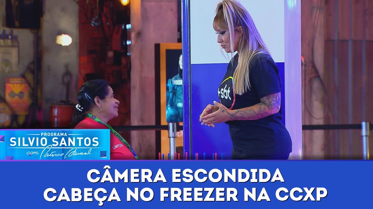 Cabeça no freezer na CCXP | Câmeras Escondidas (14/07/24)