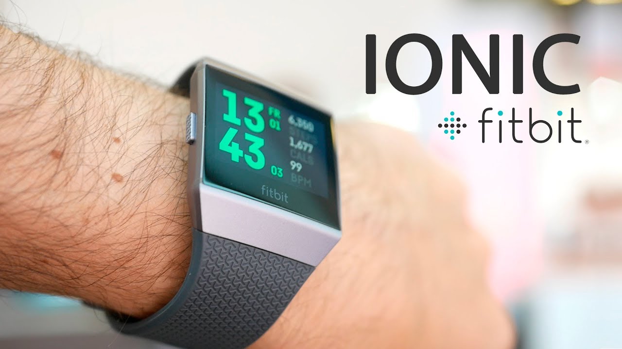 ¡FITBIT IONIC, ¿el GRAN rival del Apple WATCH?