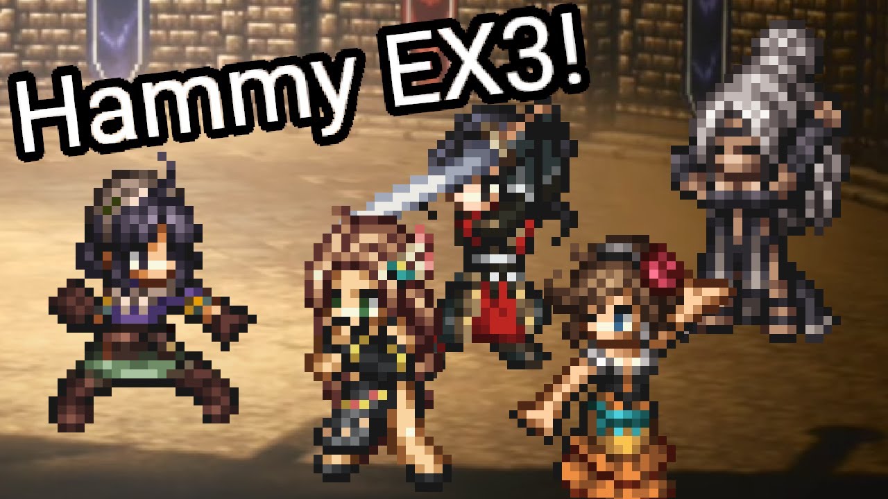 Hammy EX3 - JP Ver. Octopath Traveler: Champions of the Continent