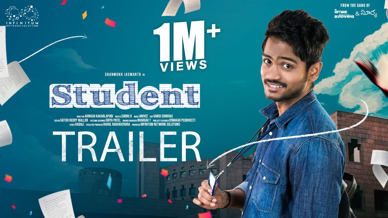 Student Web Series Trailer || Shanmukh Jaswanth || Subbu K || Infinitum Media
