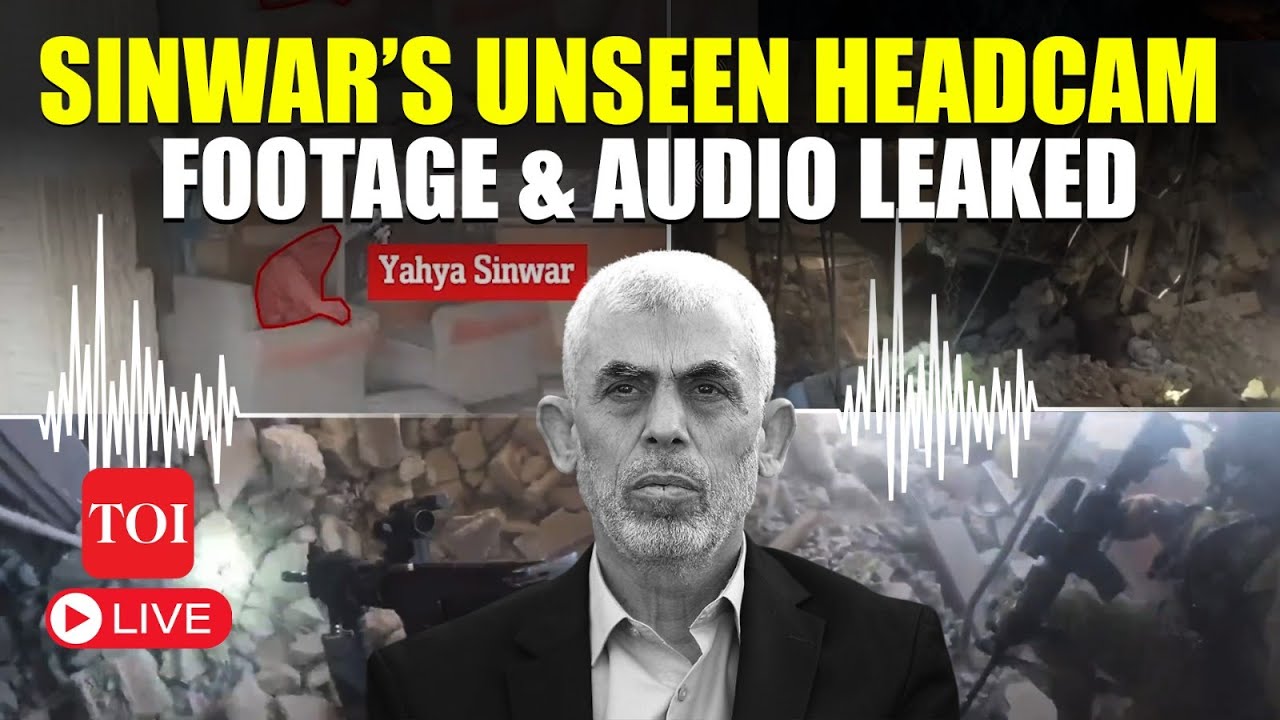 Yahya Sinwar’s Exclusive Footage & Audio Just Minutes From Death | WATCH FULL VIDEO
