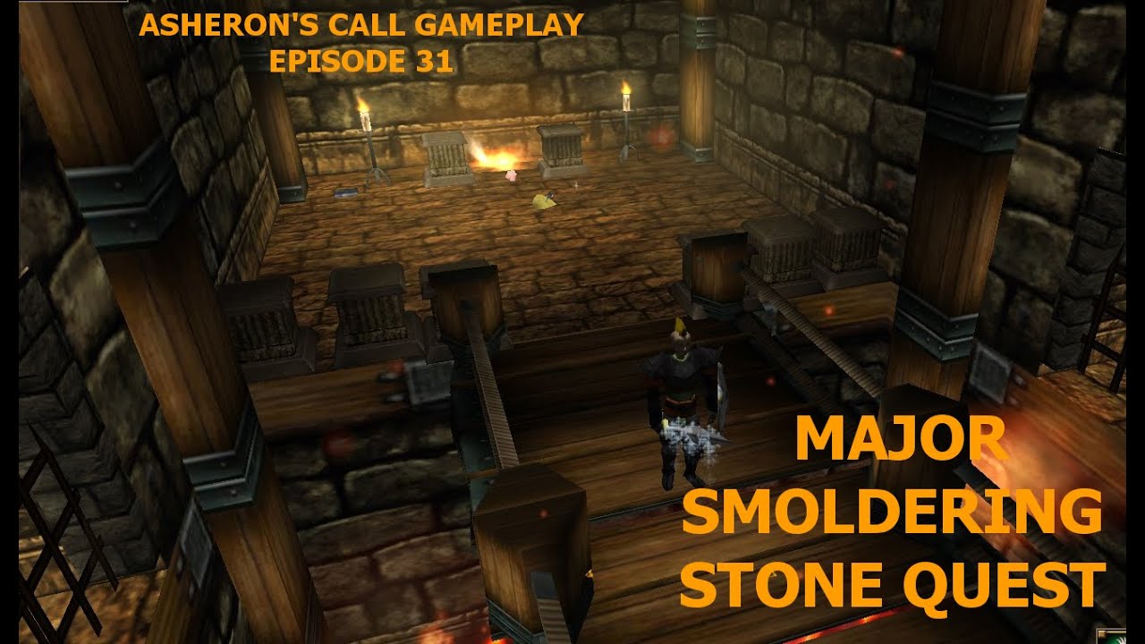 Major Smoldering Stone Quest Walkthrough | Asheron's Call Gameplay