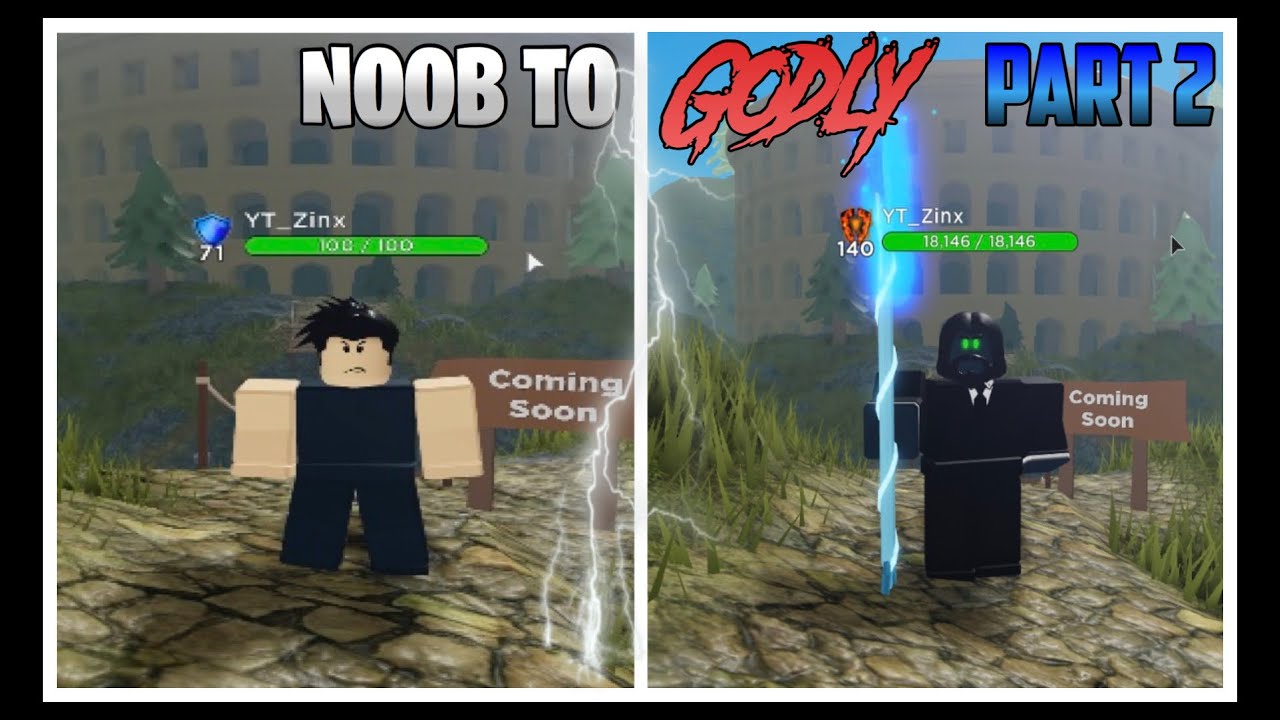 NOOB TO GODLY PART 2 - RUMBLE QUEST