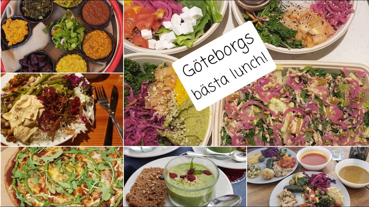 Göteborgs 5 bästa växtbaserade lunch restauranger 2024
