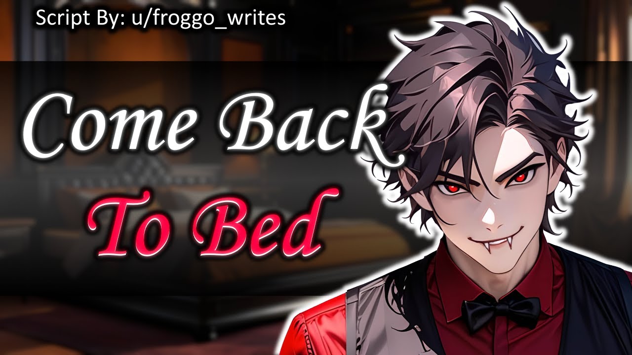 『M4A』Your VAMPIRE Partner Convinces You to Stay In BED || ASMR RP | Romance | British Accent