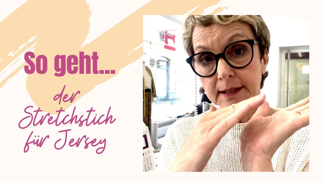 Stretchstich für Jersey
