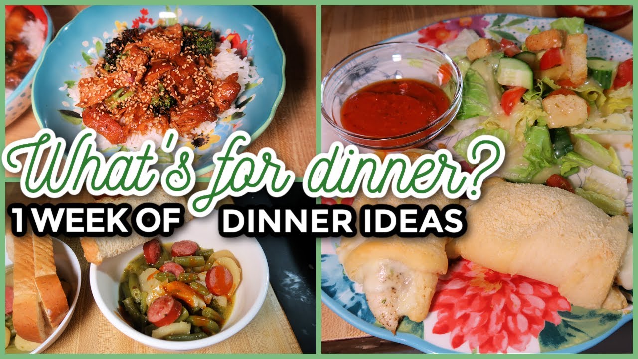 WHAT'S FOR DINNER? #289 | 7 Real-Life Family Meal Ideas