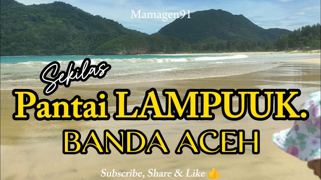 Santai di PANTAI BARAT INDONESIA !! PANTAI LAMPUUK BANDA ACEH