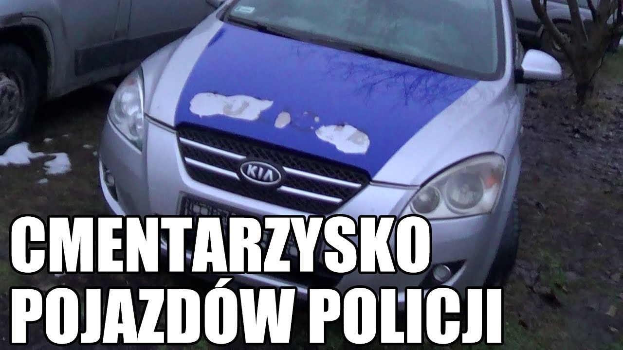 Cmentarzysko pojazdów policyjnych w Białymstoku