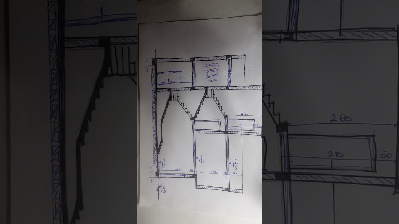 Coupe sur deux niveaux  (suite )
