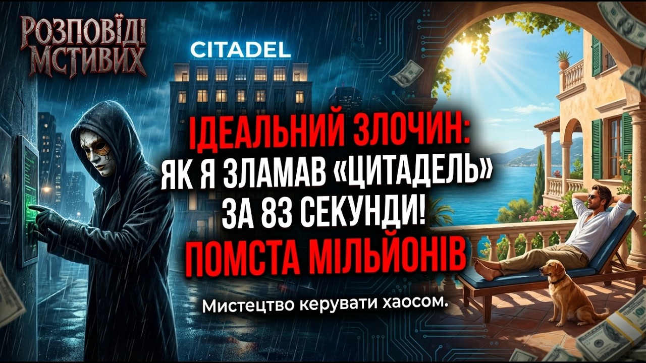 ІДЕАЛЬНИЙ ЗЛОЧИН: Як обманути систему та викрасти мільйони