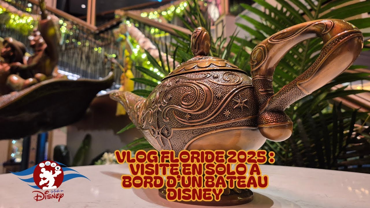 [VLOG FLORIDA 2025] :  Visite en solo à bord d’un bateau Disney