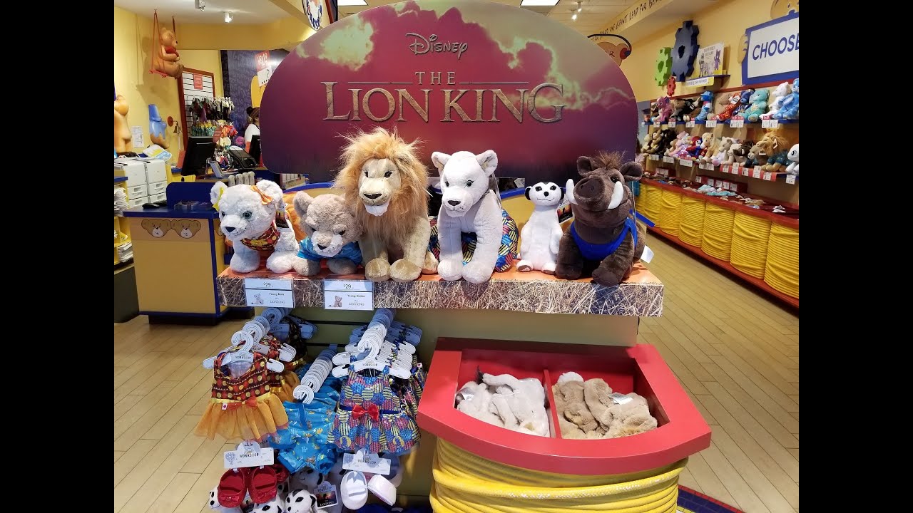 Live-Action Lion King Build-A-Bear Collection
