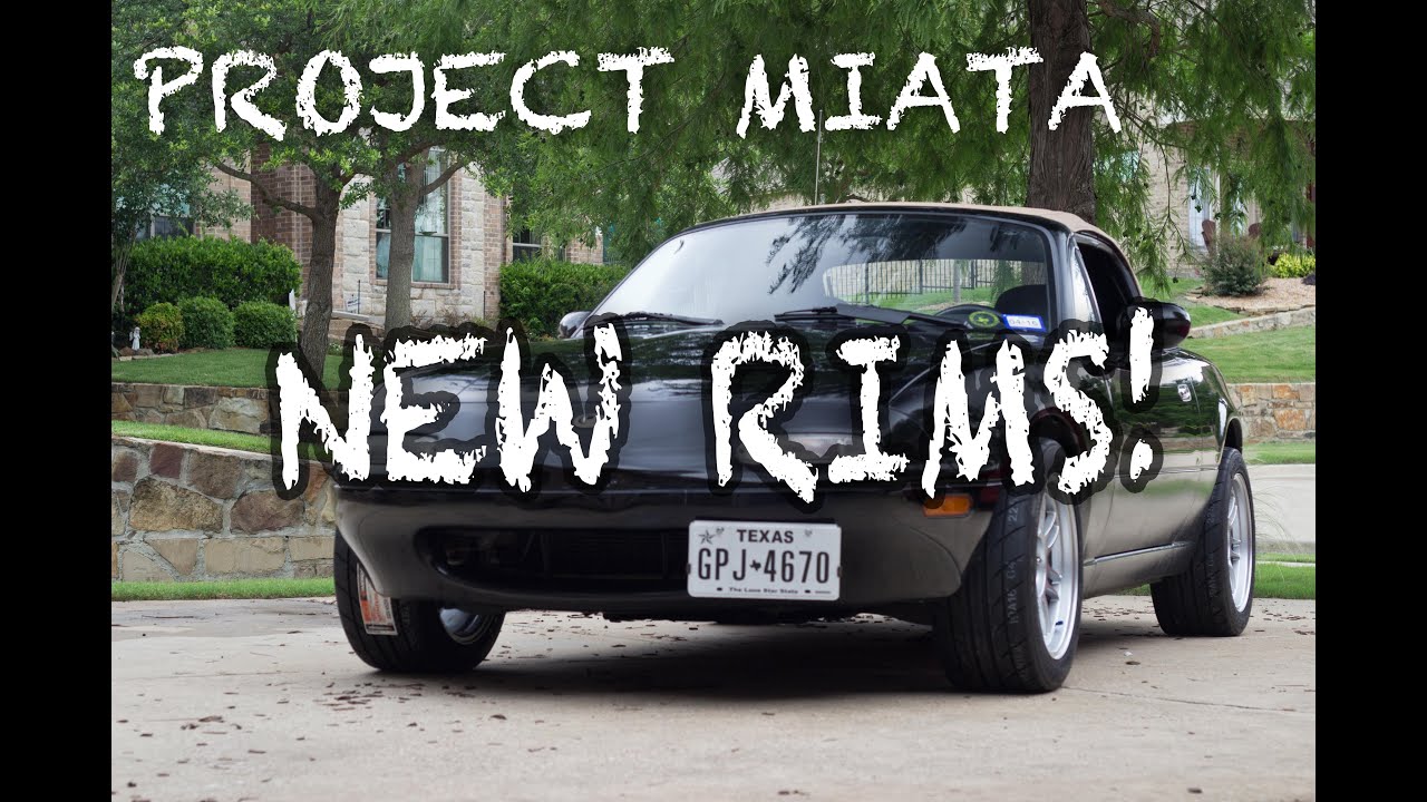 New Wheels for Project Miata!