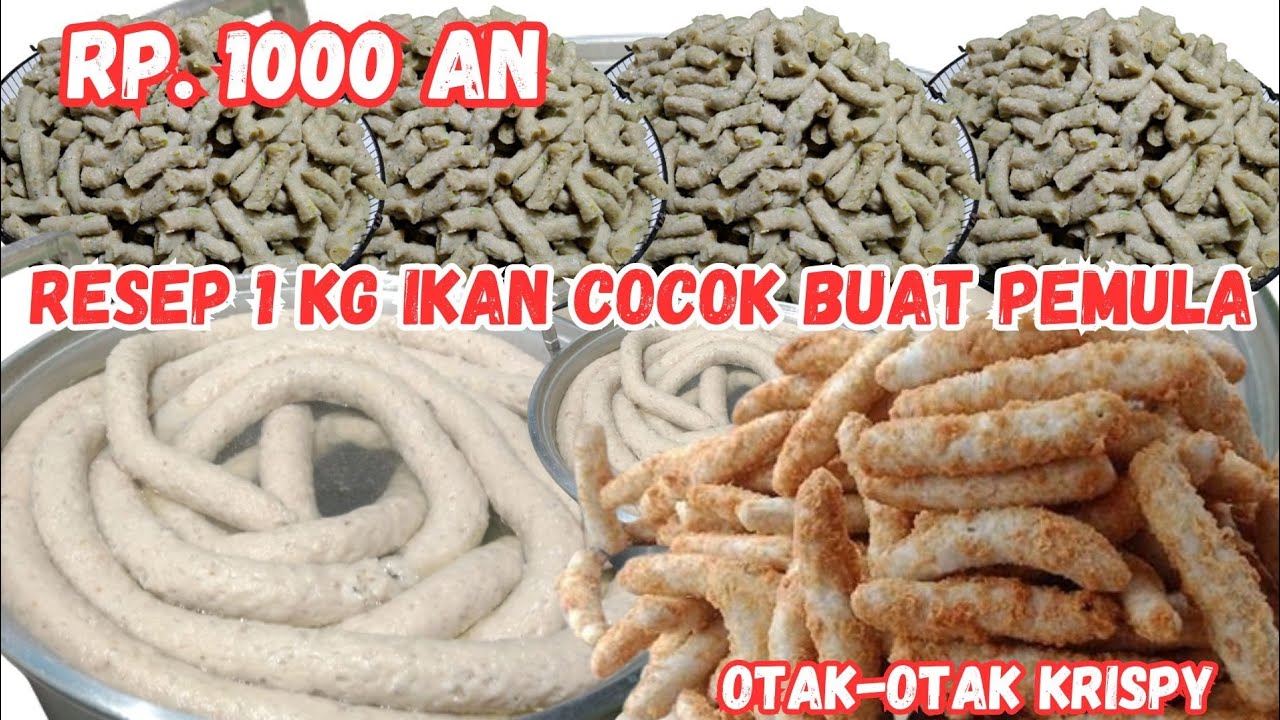 UNTUNG BANYAK‼️MODAL 1 KG IKAN DAPET 350 PC, otak-otak ikan,jual 1000 an @Cilokbangjun_official