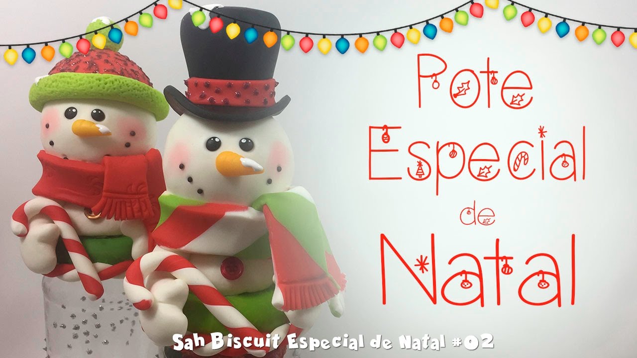 DIY - Pote PRESENTE/ LEMBRANÇA DE NATAL - Sah Passa o Passo especial de Natal #02