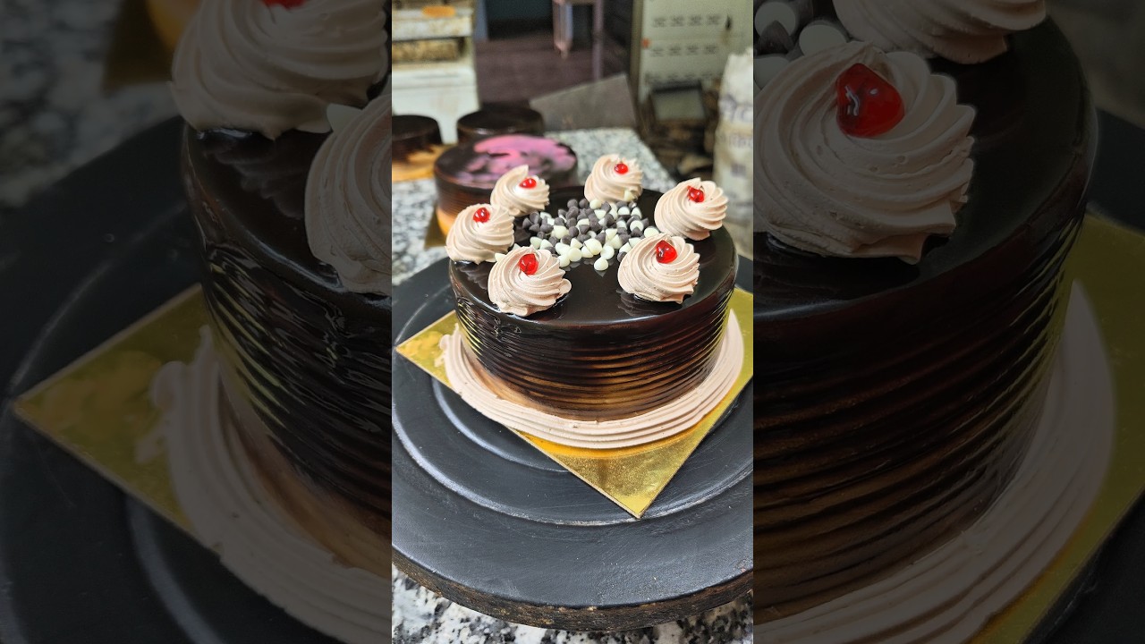 Amazing Multi Colour Chocolate Cake Design 