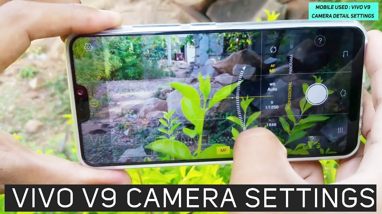 Vivo V9 Camera Settings | How to use PRO mode