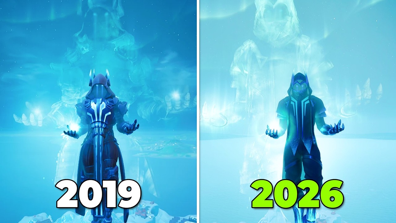 Fortnite Ice King Event (2019 vs 2026)