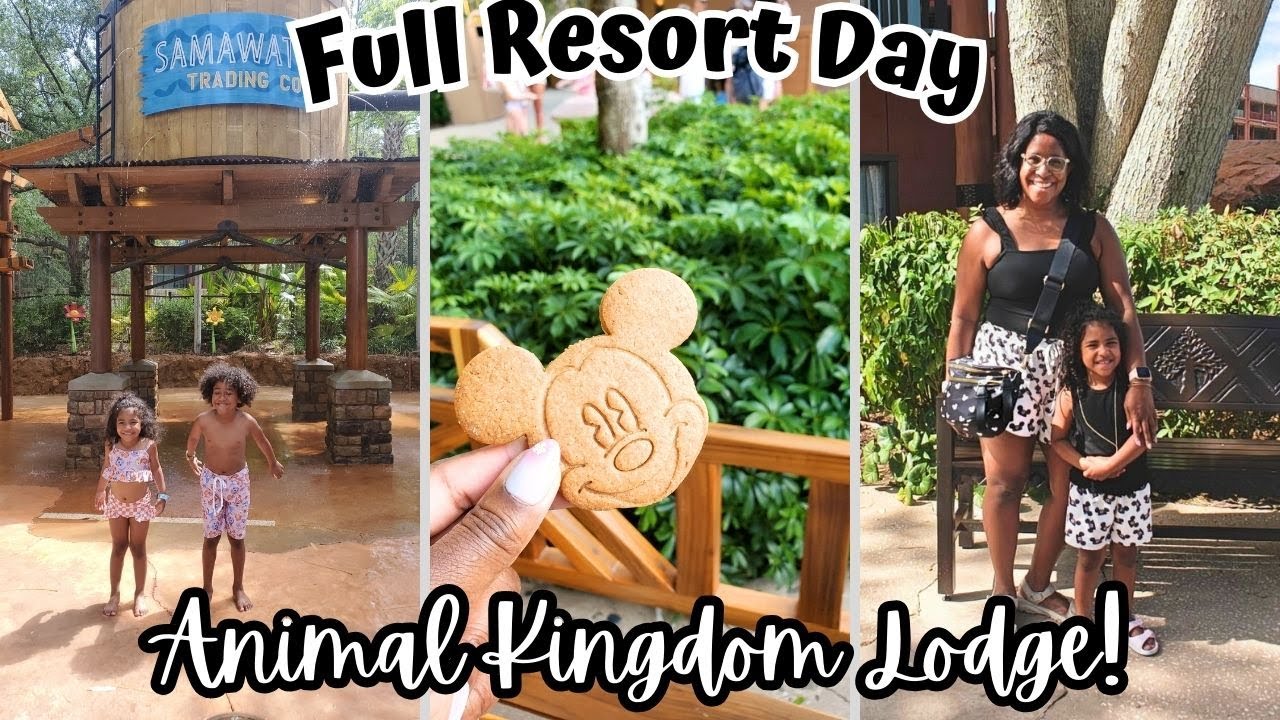 Animal Kingdom Lodge Resort Day! TONS of Activities