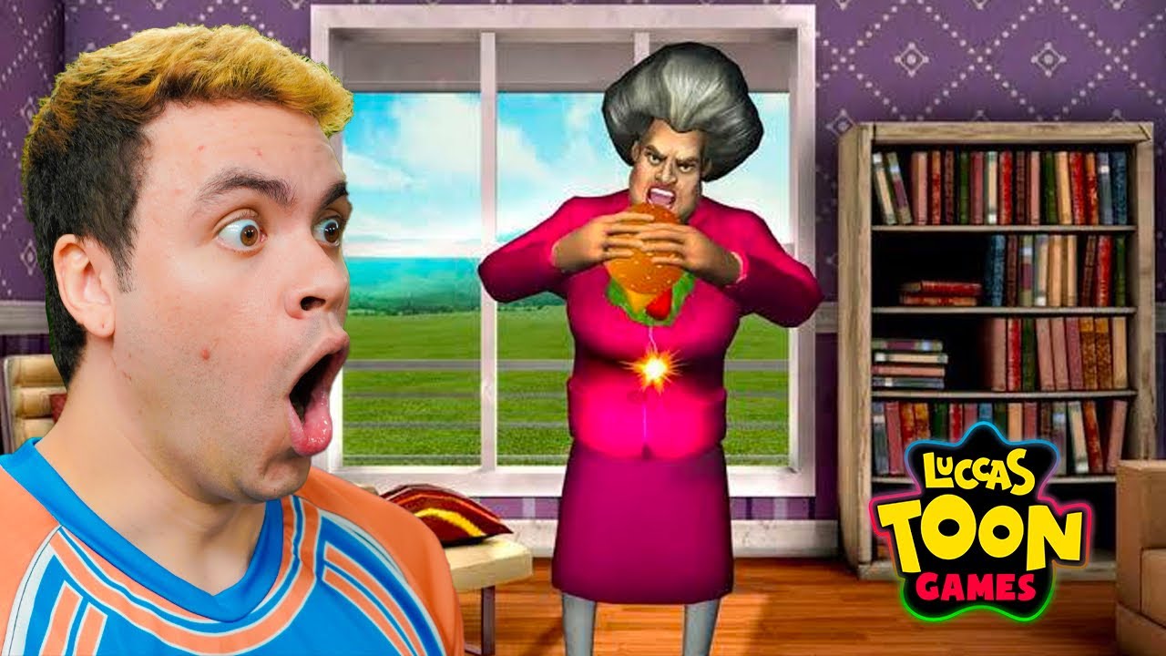 MAIS DE UMA HORA DE SCARY TEACHER!! (COMPILADO)