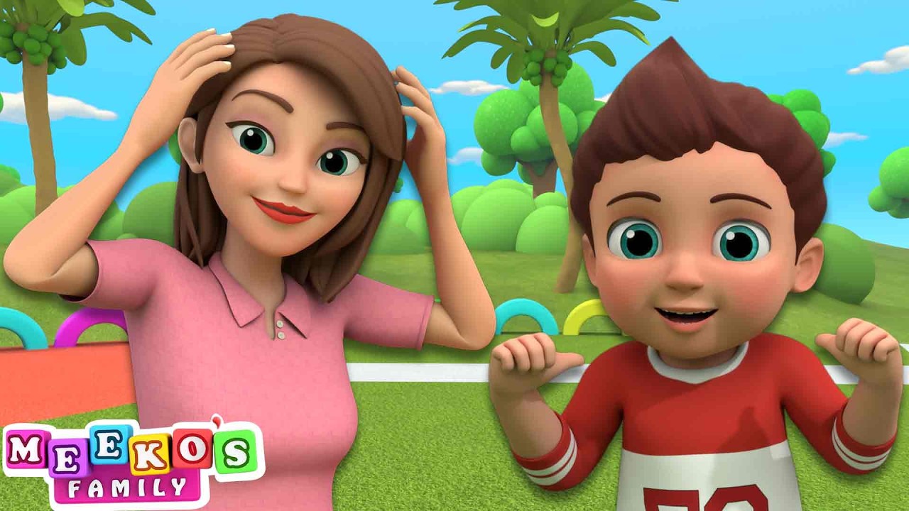 Head, Shoulders, Knees and Toes | Popular Nursery Rhymes | Meeko’s Family