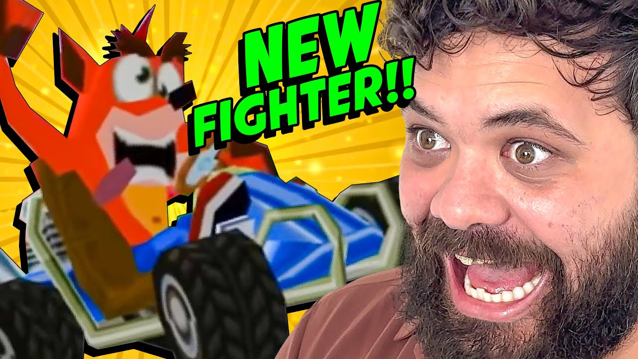 THEY ADDED CRASH BANDICOOT TO SMASH BROS!!