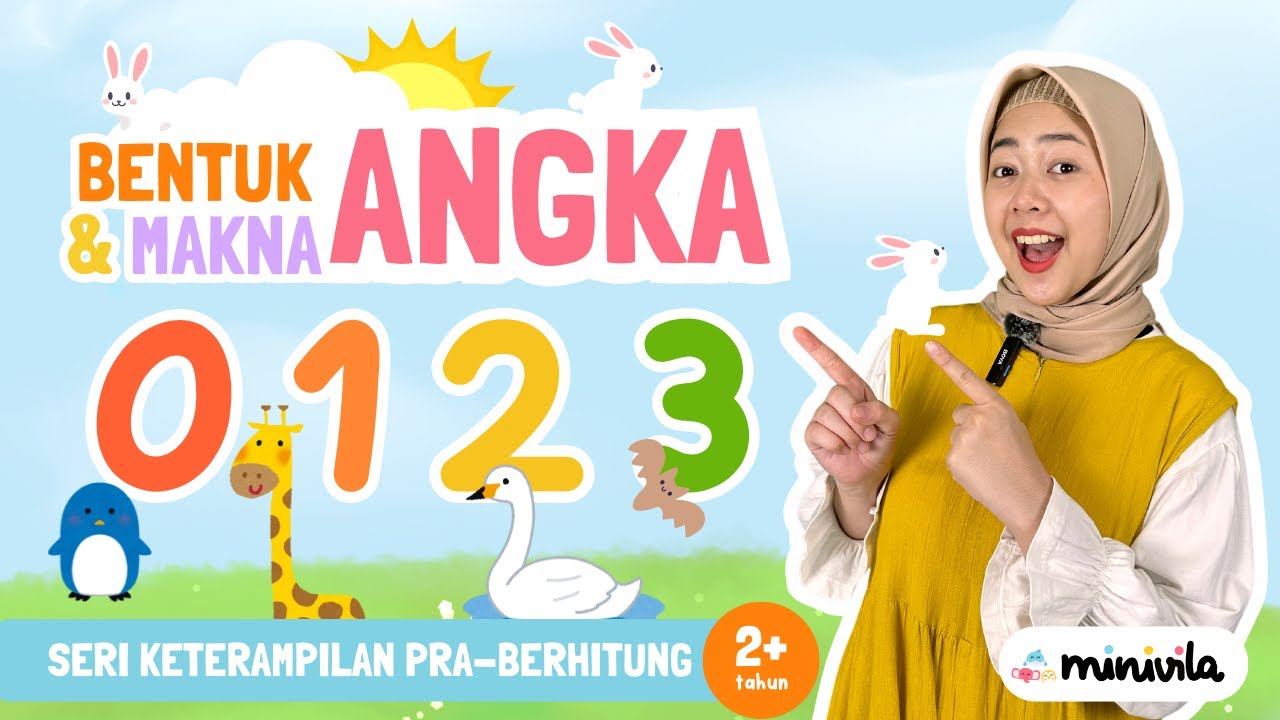 ANGKA | Mengenal Bentuk dan Makna Angka 0, 1, 2, 3