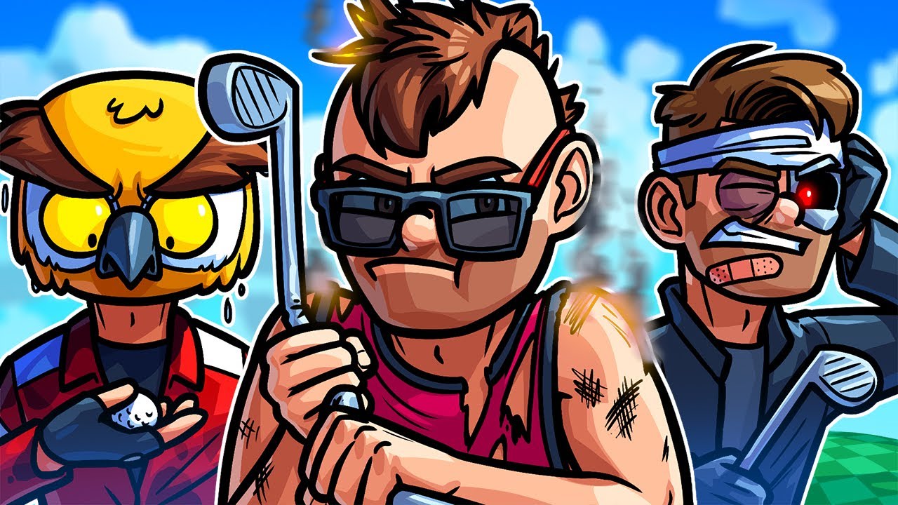 Welcome To RAGE VILLAGE! - Golf It Funny Moments