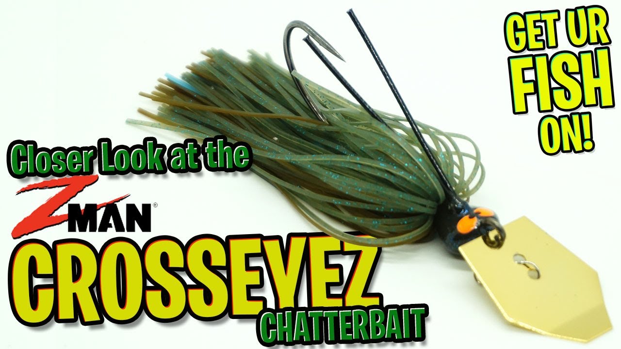 Closer Look at the Zman CrossEyeZ Chatterbait Bladed Jig