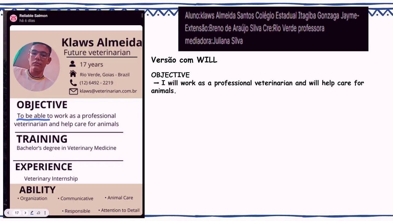 🔴 NOITE - INGLÊS - 19.03.26 - 3ª Série - AULA 01