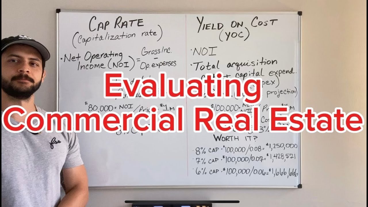 How To Evaluate Commercial Real Estate(Cap Rate vs. Yield on Cost)