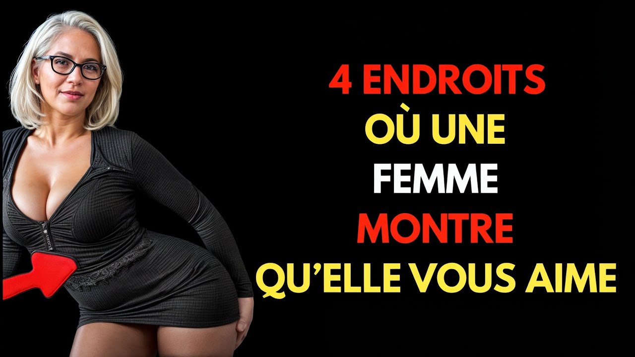 4 PARTIES DU CORPS QUI INDIQUENT SI ELLE VOUS APPRÉCIE