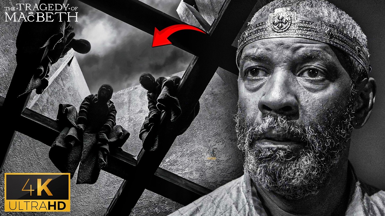 Denzel Washington Confronts the Witches - Prophecy Scene | The Tragedy of Macbeth 4K