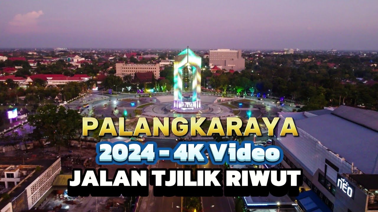 Palangkaraya - Jalan Tjilik Riwut (4K Drone Video) | Rengga Betha Official