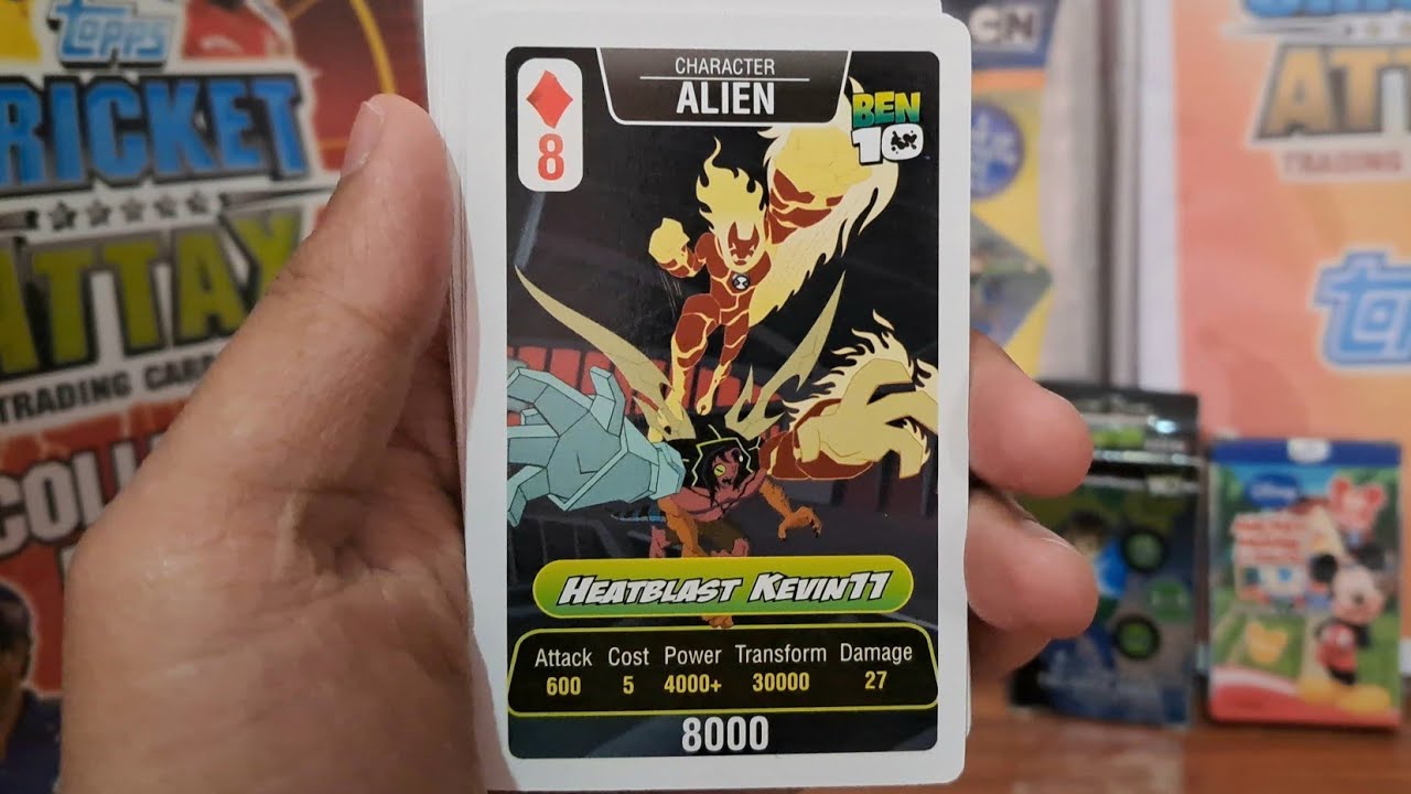 Ben 10 Classic Cards – COMPLETE SET! 🔥 | Official Cartoon Network Licensed Cards ✅️